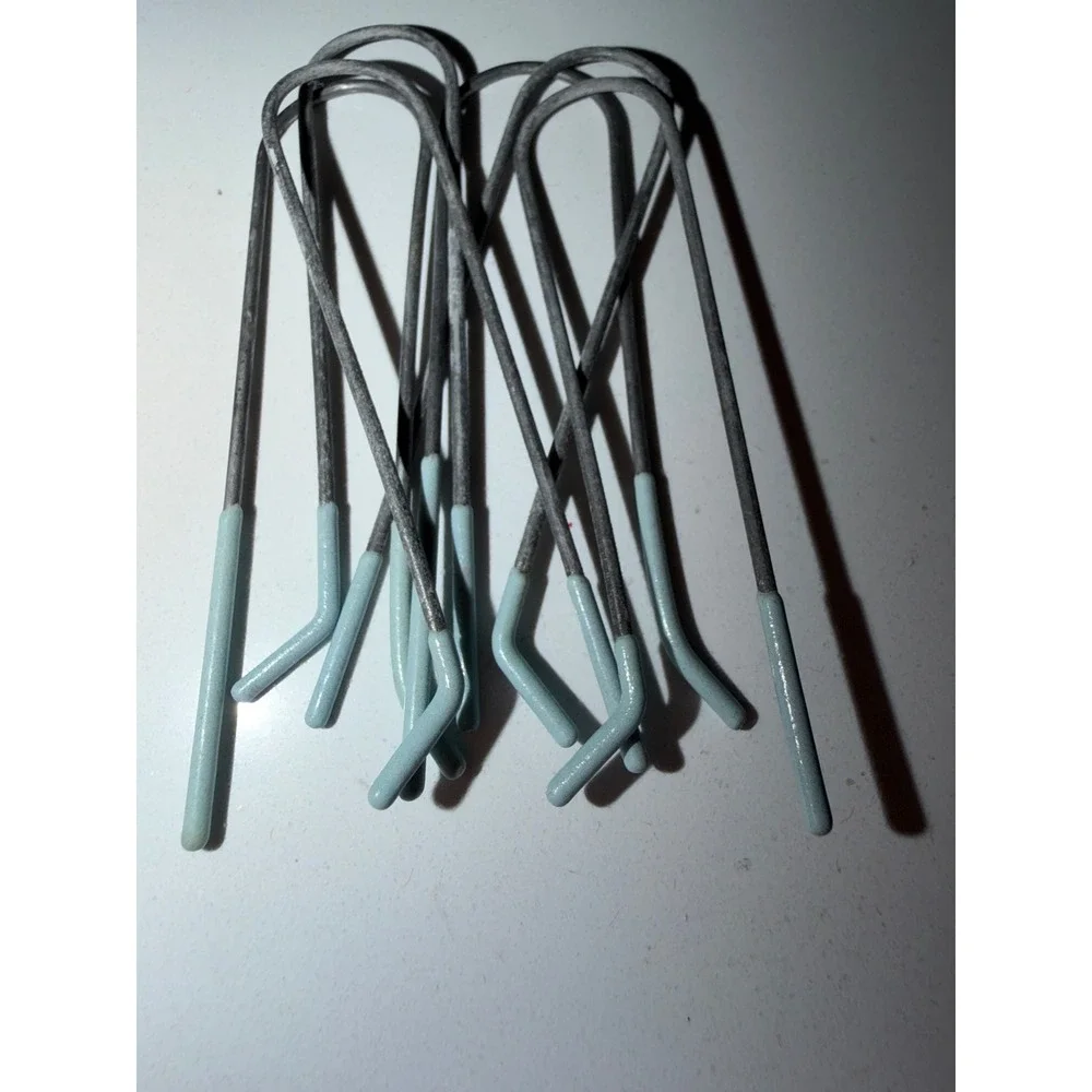 U-shaped replacement clips for electric hot rollers for vintage styling sets